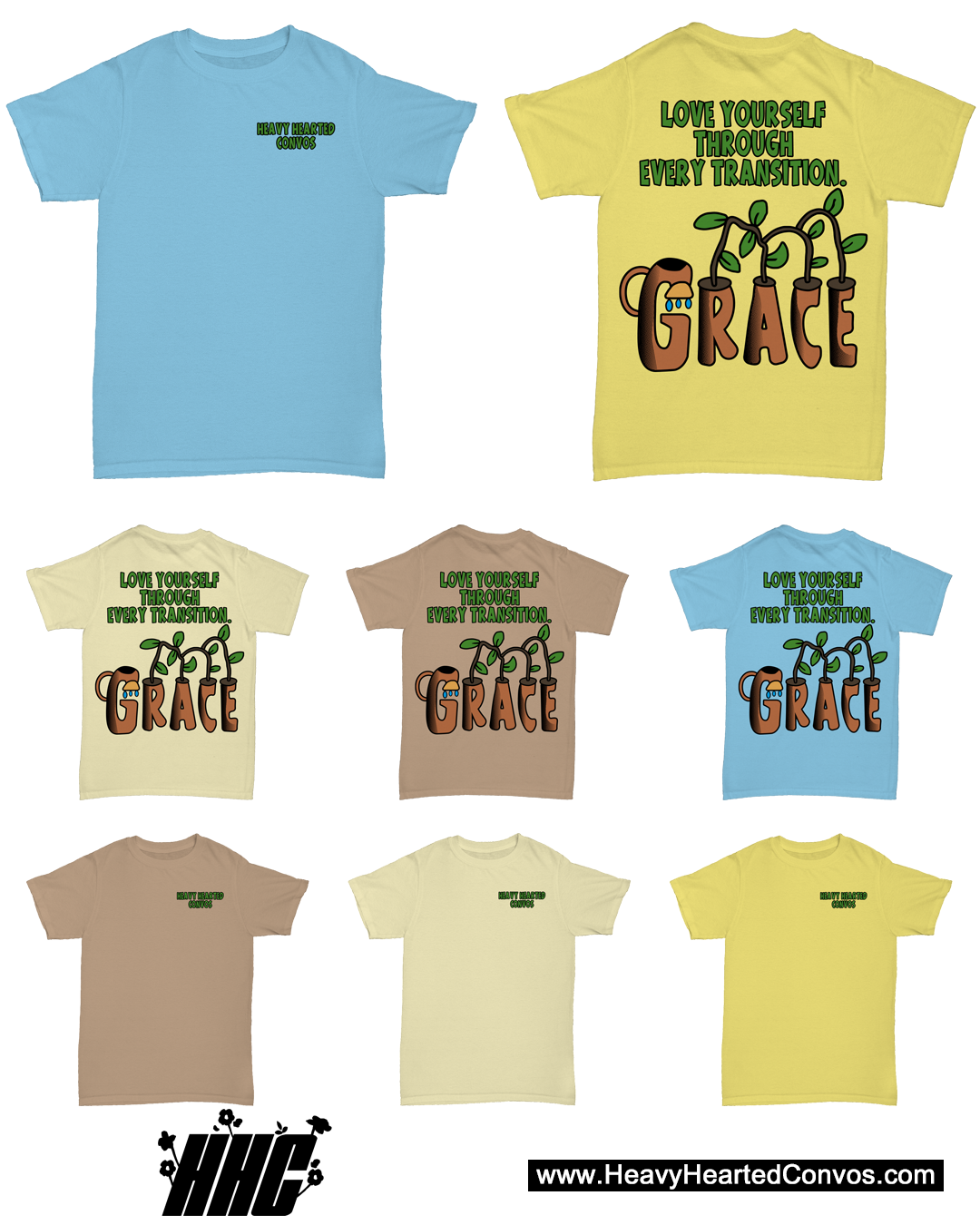 “Grace” (Mental Health Awareness) Tee